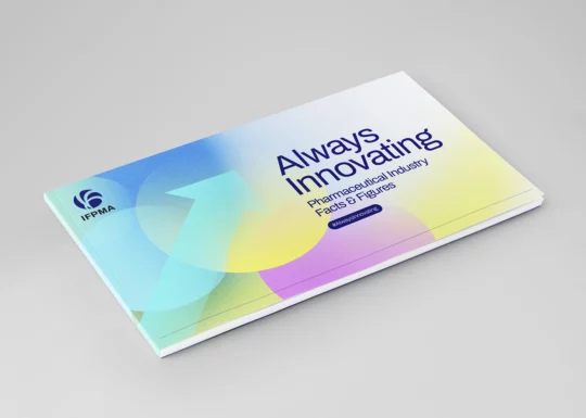 Report cover for Always Innovating: Pharmaceutical Industry Facts & Figures